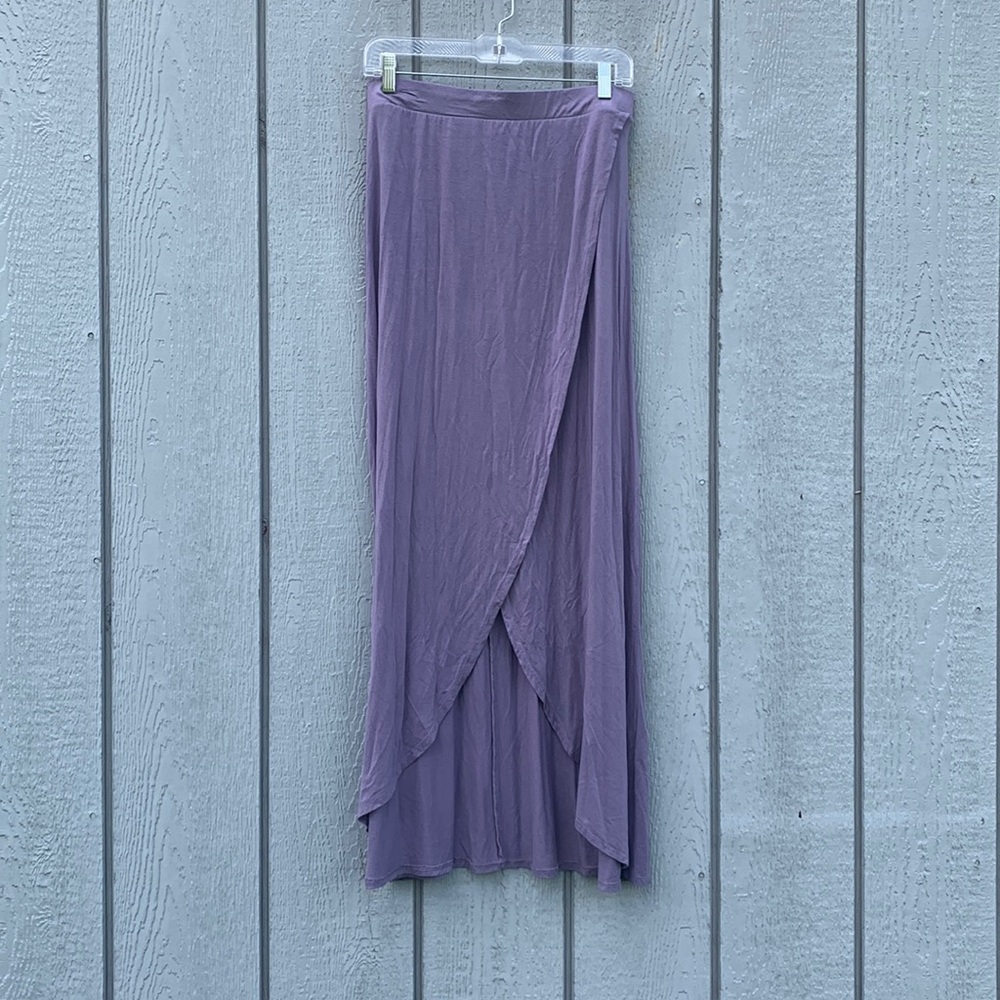 Charlotte Russe High Low Purple Skirt